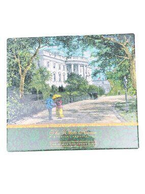The White House Historical Association 2005 Christmas Ornament In Original Box